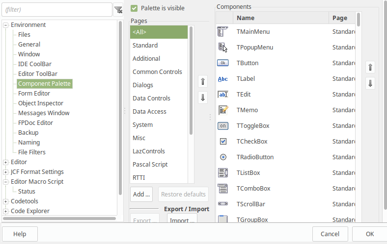 IDE Options - Environment - Component Palette.png